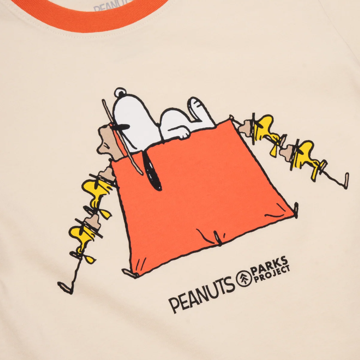 Youth Peanuts X Parks Project Try Not To S'more Tee alternate view