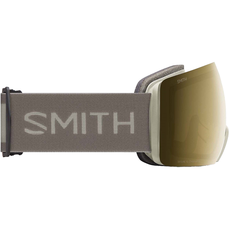 Skyline XL Low Bridge, Smith Sport Optics Skyline XL Low Bridge Fit in Chalk + CP Sun Black right