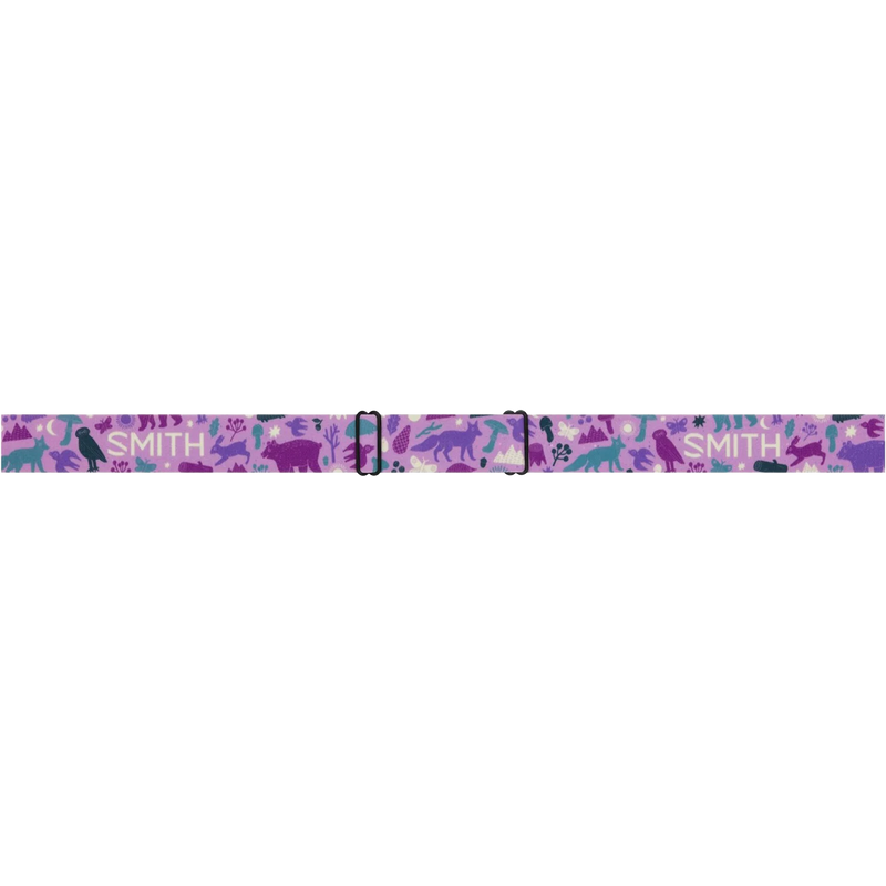 Youth Grom, Smith Sport Optics Youth Grom in Proper Pink Forest Friends + CP Sun Platinum Mirror strap