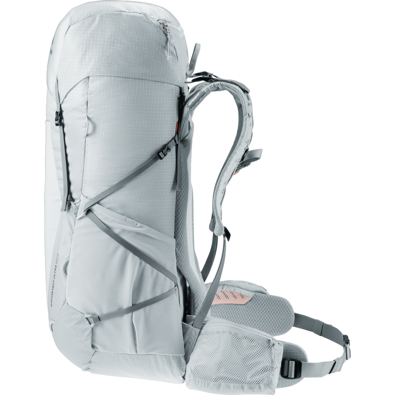 Aircontact Ultra 50+5, Deuter Aircontact Ultra 50+5 in Tin-Shale right profile