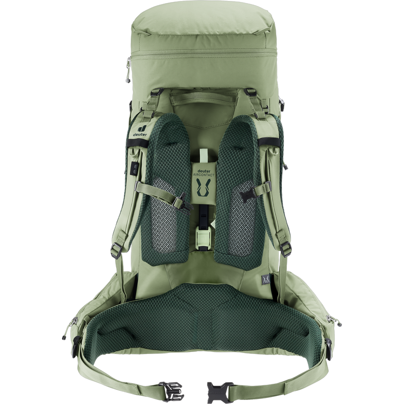 Aircontact Core 45+10 SL, Deuter Aircontact Core 45+10 SL in Grove-Ivy harness and straps