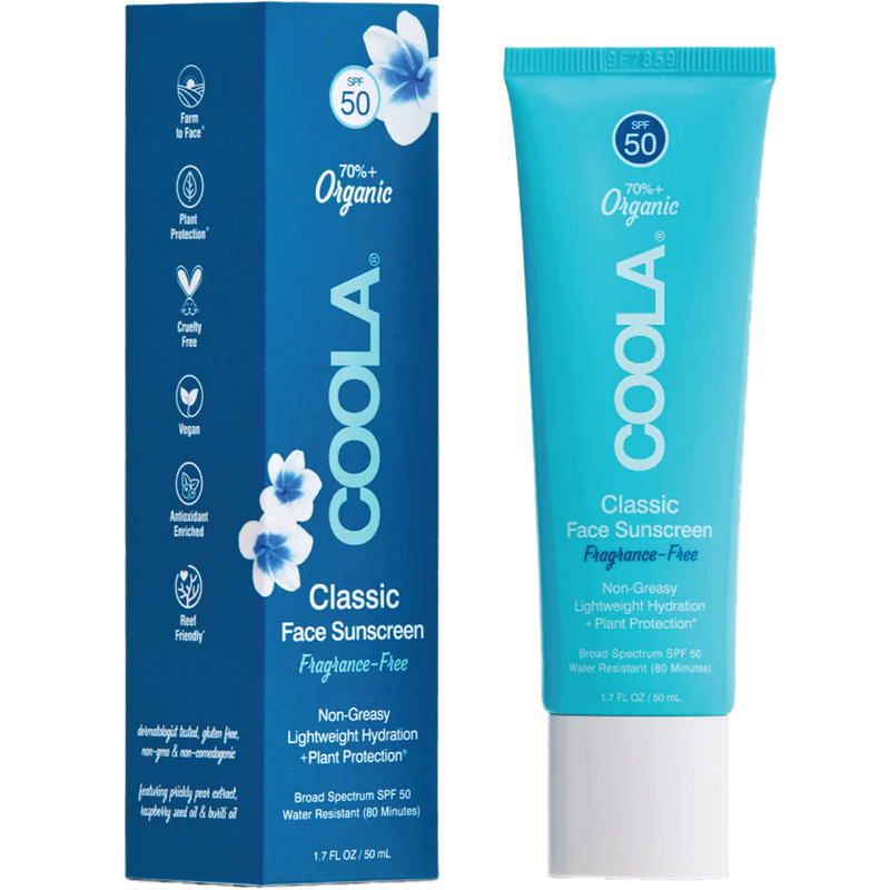 Classic Face Organic Sunscreen Lotion SPF 50, Featured Image