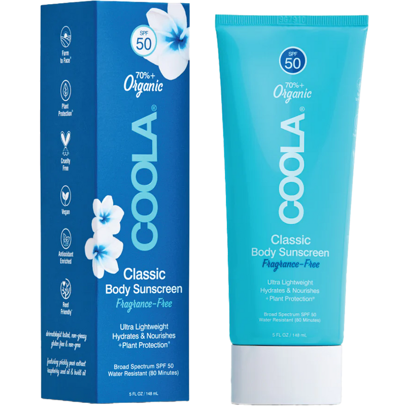 Classic Body Organic Sunscreen Lotion SPF 50, Featured Image
