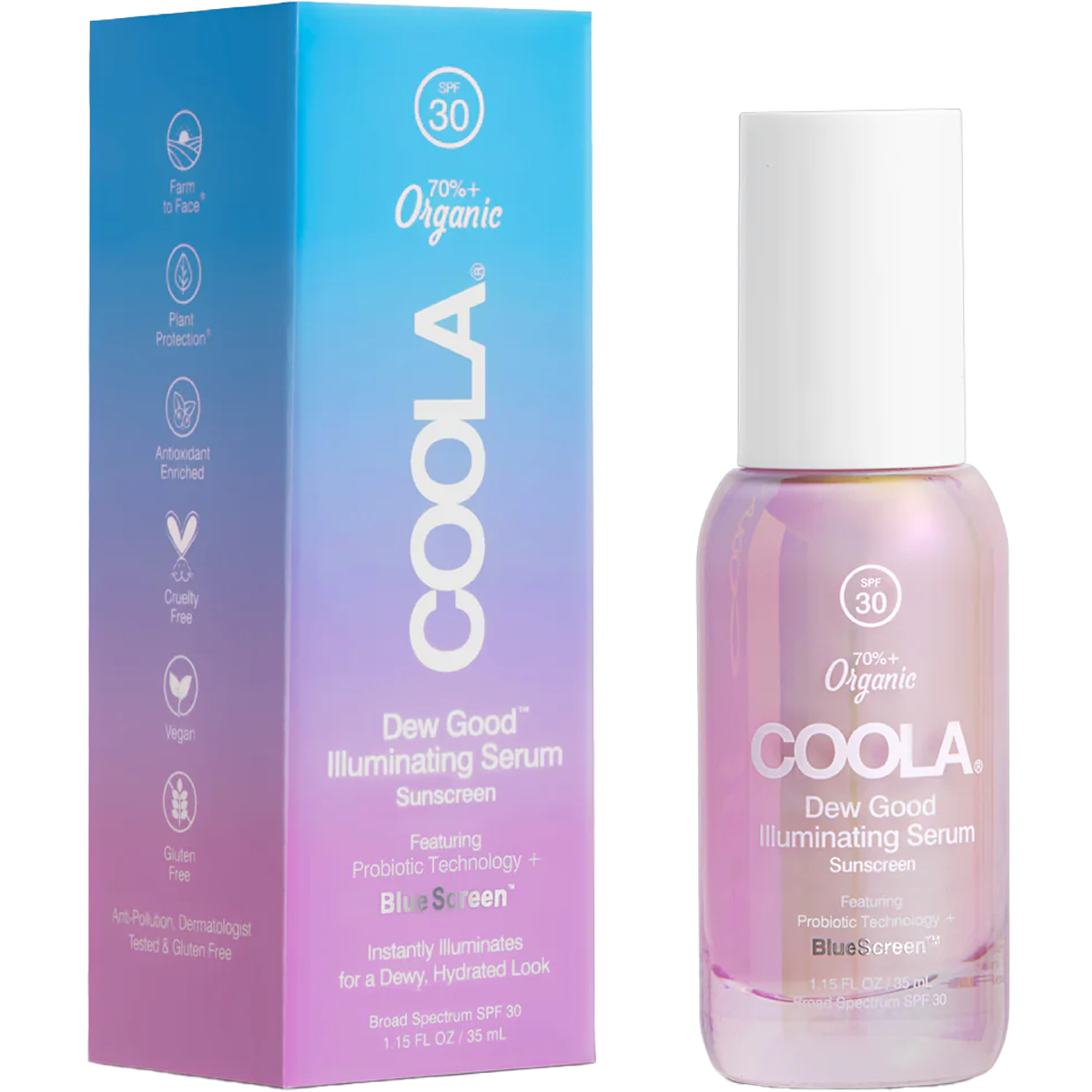 Dew Good Illuminating Serum Sunscreen SPF 30 – Sports Basement