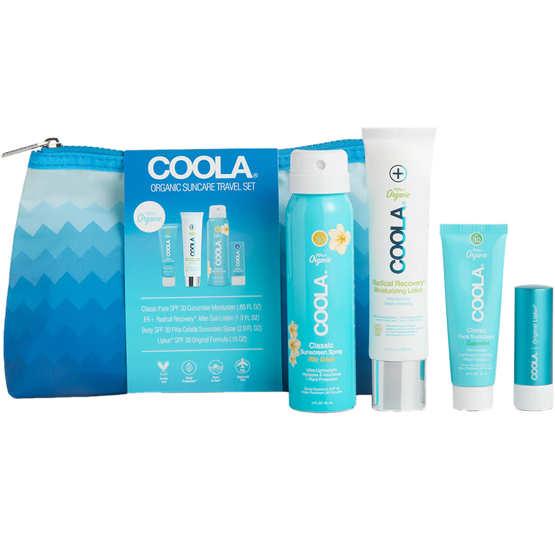 Classic Organic Suncare 4 Piece Travel Set, Featured Image