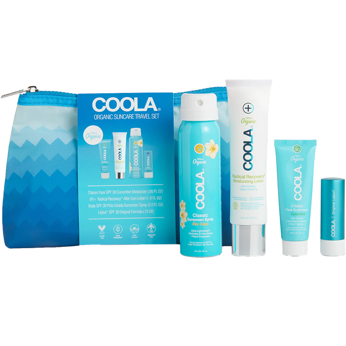 Classic Organic Suncare 4 Piece Travel Set alternate view