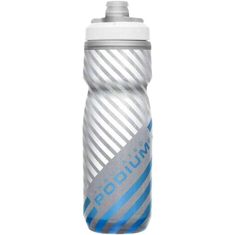 Podium Chill Outdoor 21 oz, Podium Podium Chill Outdoor 21 oz Grey Blue Stripe left logo