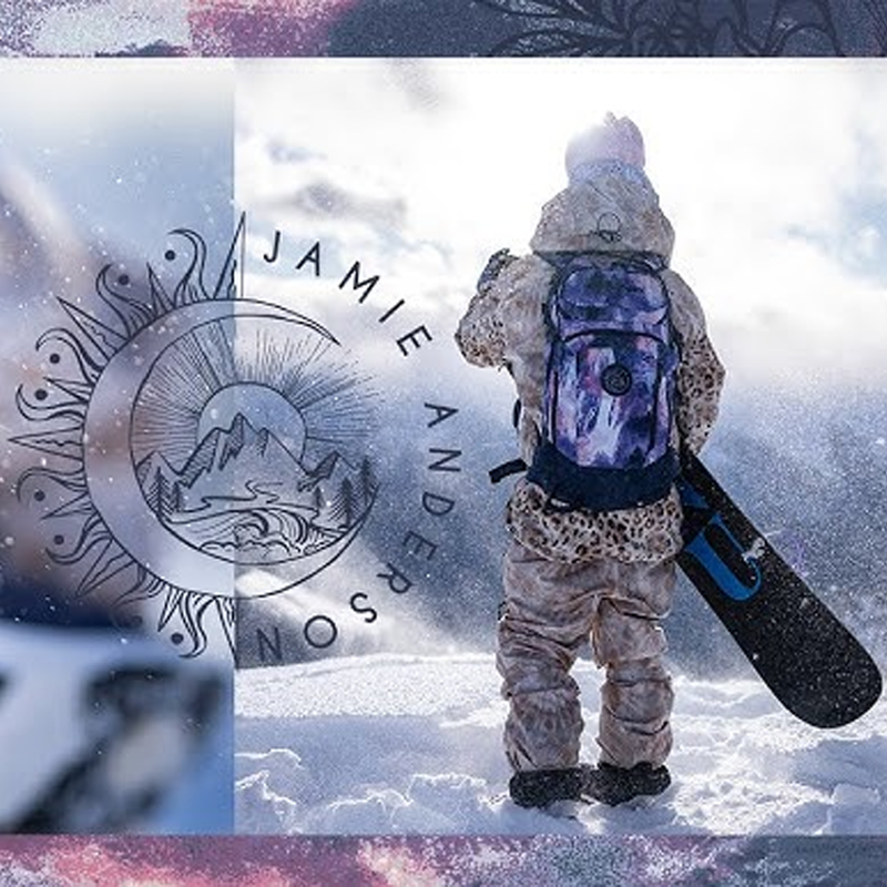 Women's Team Heli Pro 20L Jamie Anderson, Dakine Women's Team Heli Pro 20L Jamie Anderson Waterfall