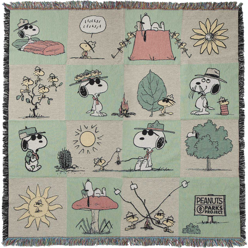 Peanuts x Parks Project Woven Blanket, Featured Image