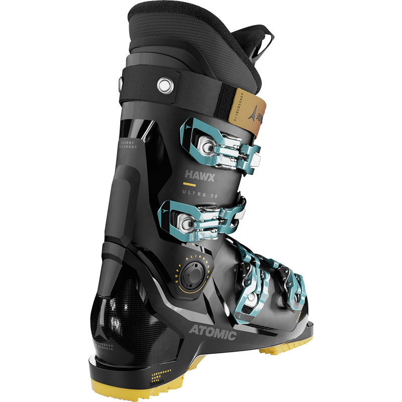 Women's Hawx Ultra 70 LC GW, Atomic Women's Hawx Ultra 70 LC GW in Black Teal Orange back right