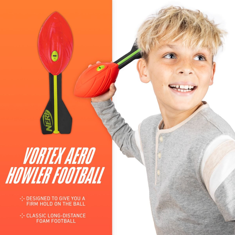 Nerf Vortex Aero Howler Red, Franklin Sports Nerf Vortex Aero Howler Neon 