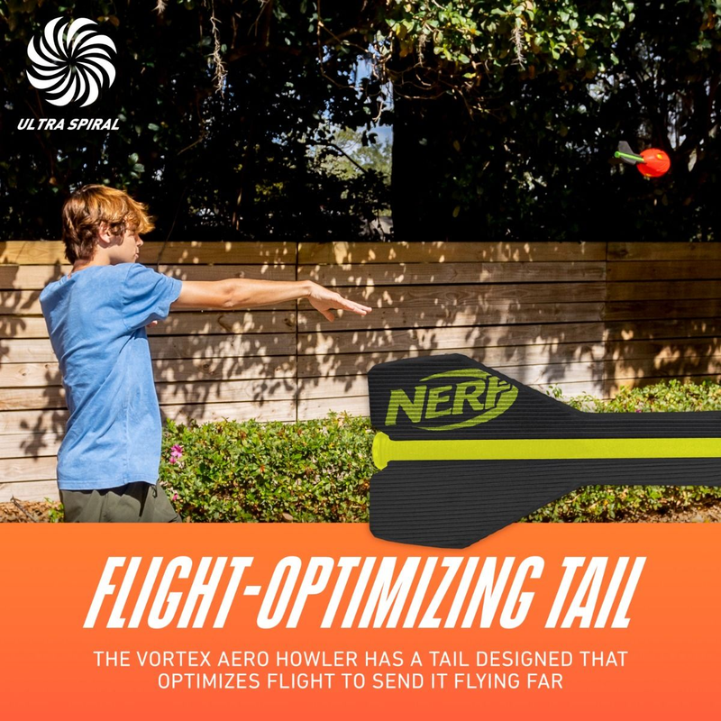 Nerf Vortex Aero Howler Red, Franklin Sports Nerf Vortex Aero Howler Neon