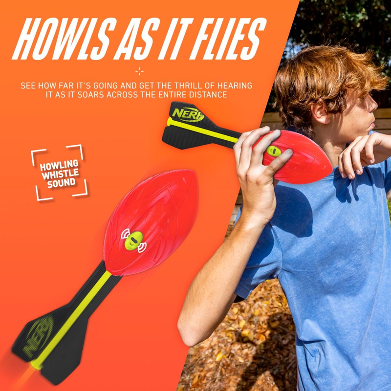 Nerf Vortex Aero Howler Red, Franklin Sports Nerf Vortex Aero Howler Neon 