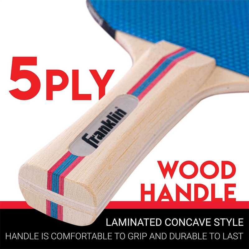2 Player Paddle & Ball Set, Franklin Sports 2 Player Paddle & Ball Set handle