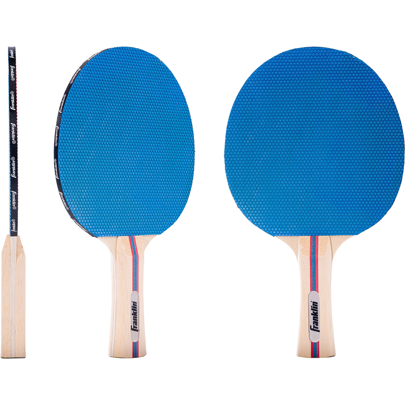 2 Player Paddle & Ball Set, Franklin Sports 2 Player Paddle & Ball Set blue paddle