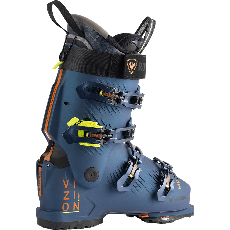 Vizion 4B Pro 120 MV GW, Rossignol Vizion 4B Pro 120 MV GW in Metal Blue right boot profile