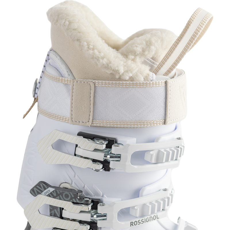 Women's Vizion 4B Pro 80 GW, Rossignol Women's Vizion 4B Pro 80 GW in White top buckles