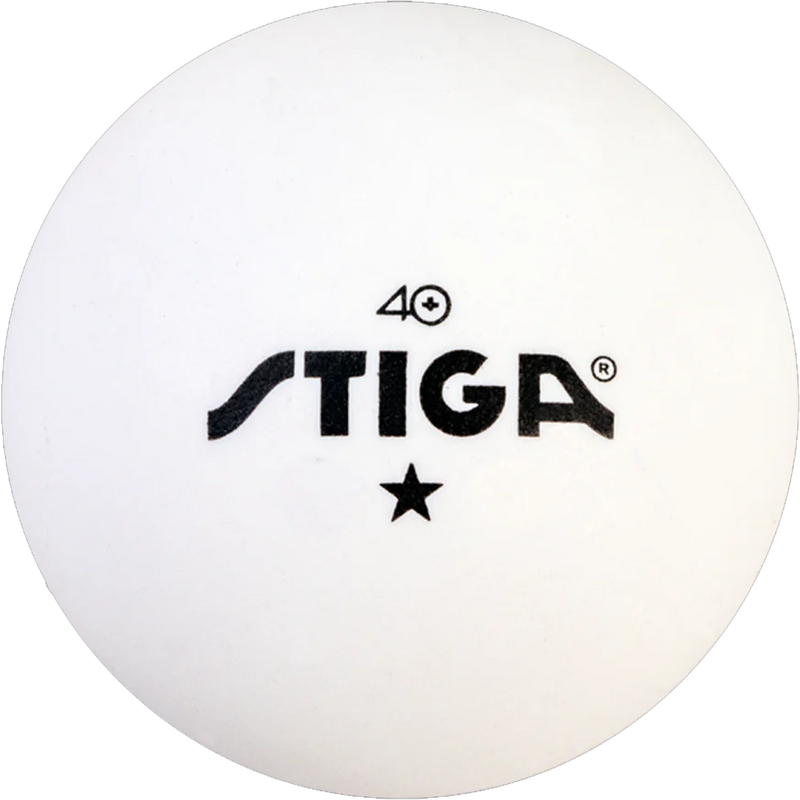 1-Star Table Tennis Balls (38 Pack), STIGA 1-Star Table Tennis Balls single ball