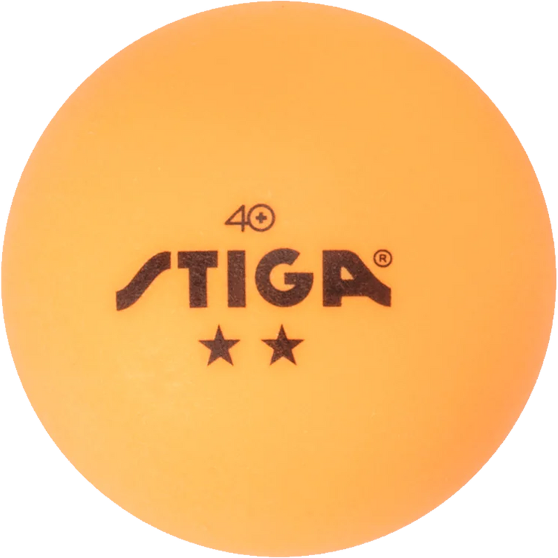 2-Star Table Tennis Balls (6 Pack), STIGA 2-Star Table Tennis Balls single ball