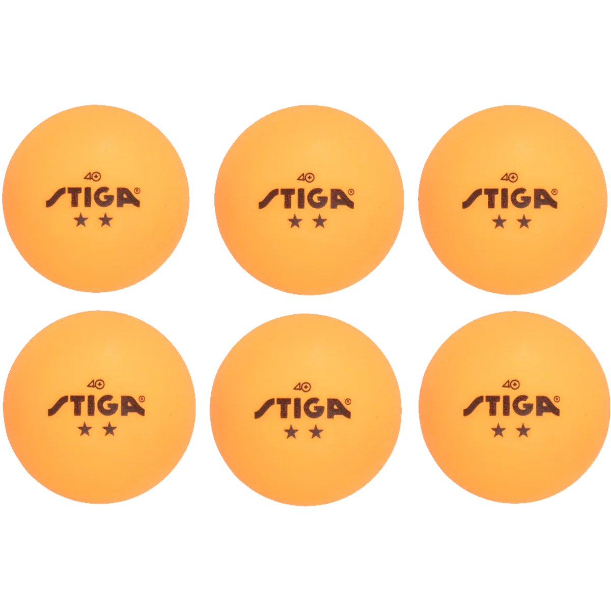 2-Star Table Tennis Balls (6 Pack) alternate view