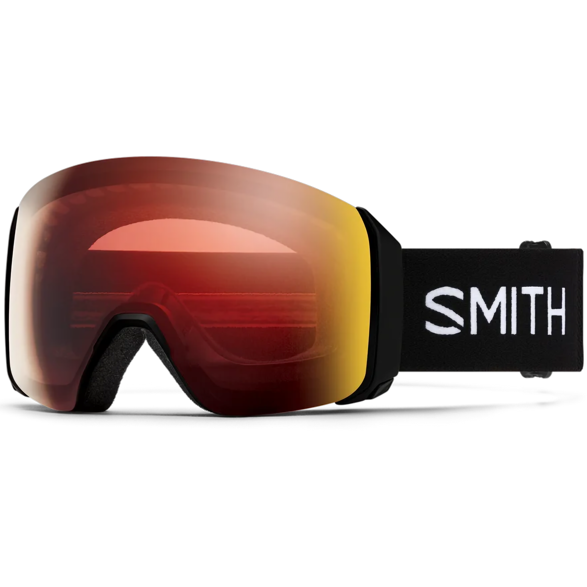 Smith Sport Optics 4D MAG XL in Black + CP Pro Photochromic Red Mirror front left