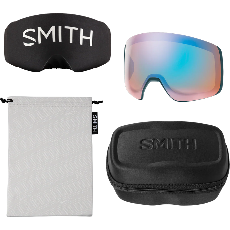4D Mag XL + Bonus Lens, Smith Sport Optics 4D Mag XL in Forest + CP Sun Black and CP Low Light accessories