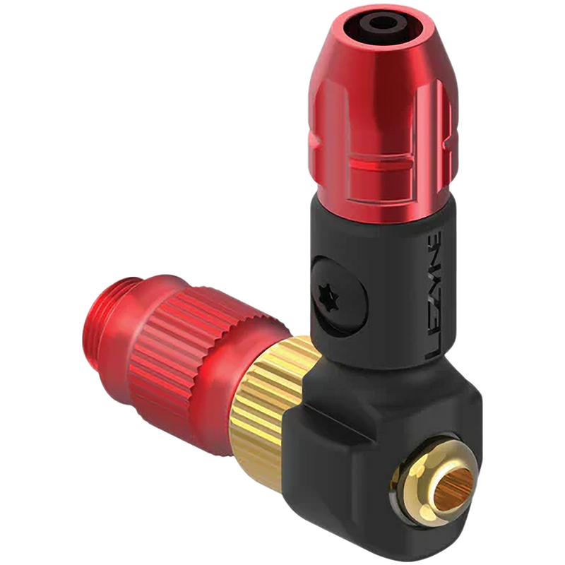 Steel Floor Drive 3.5 Flat Black, Lezyne Steel Floor Drive 3.5 Flat Black in Flat Black valve