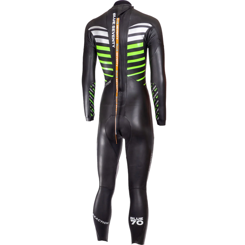 Women's Reaction Wetsuit, Blue Seventy Women's Reaction Wetsuit back