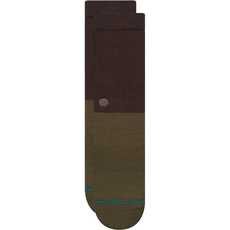Mill House 3-Pack, Stance Mill House 3-pack dark brown green