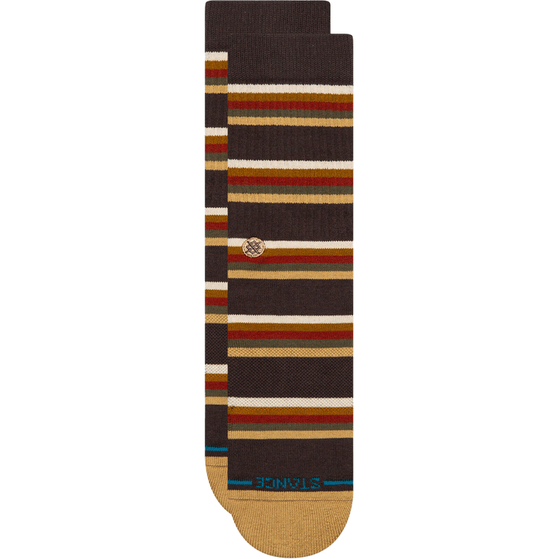 Mill House 3-Pack, Stance Mill House 3-pack brown stripe