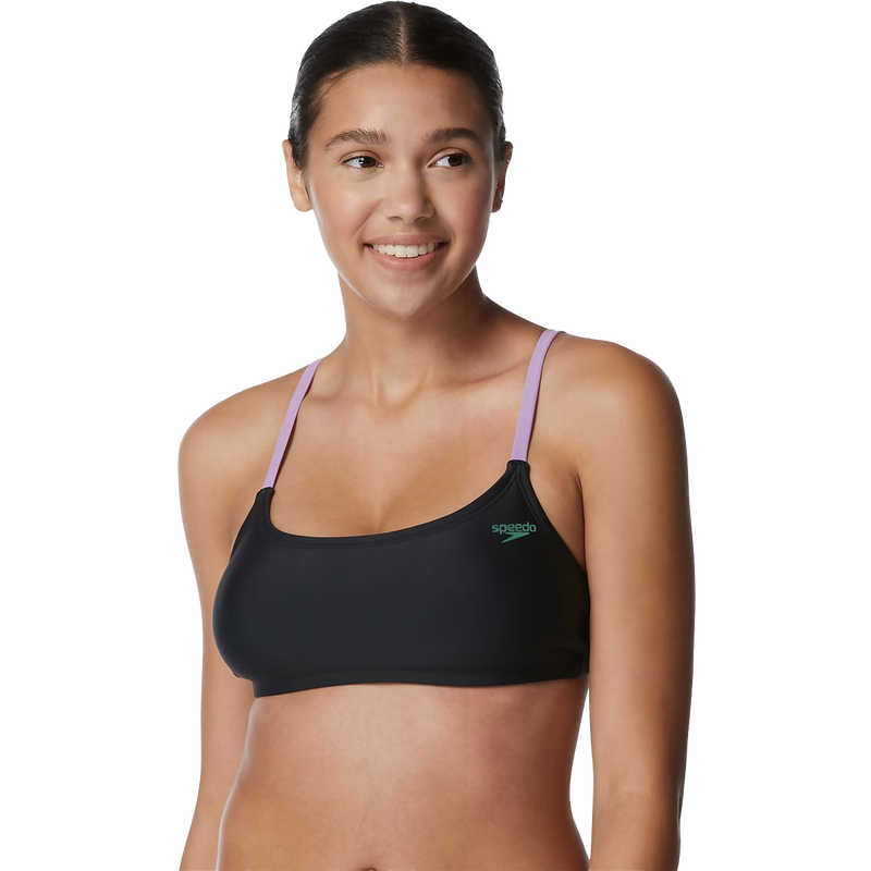 Women's Strappy Scoop Neck Top, Featured Image