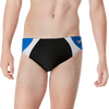 Speedo Dual Colorblock One Brief in Anthracite