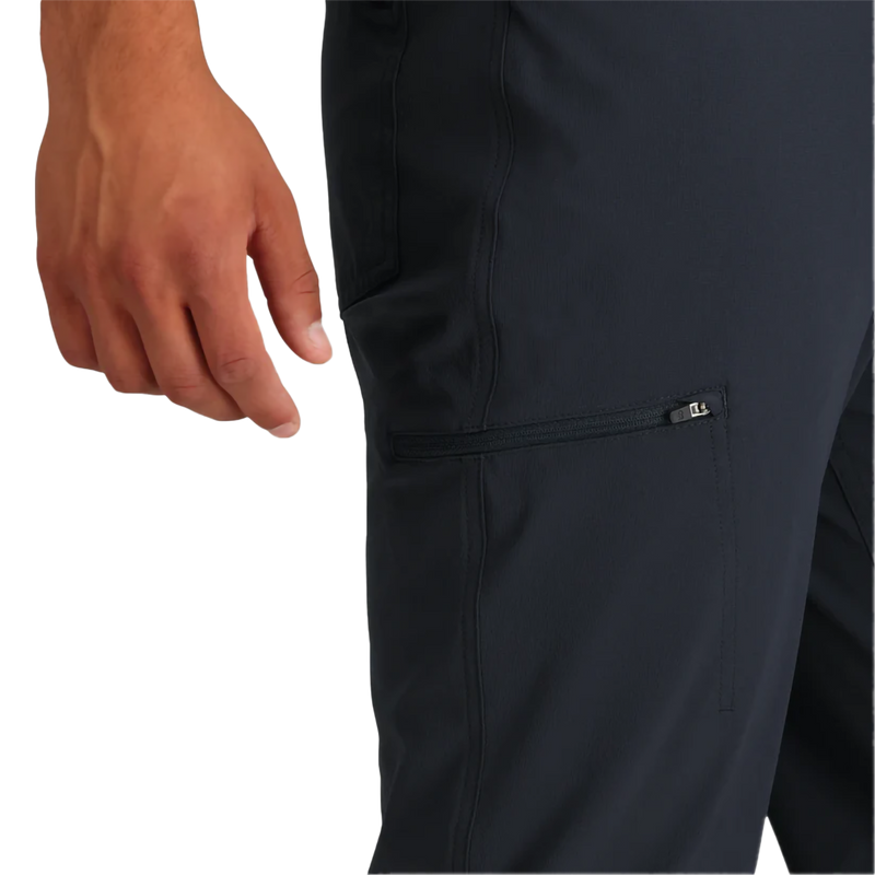 Men's Ferrosi Pants, Outdoor Research Men's Ferrosi Pants in Dark Navy front right pocket