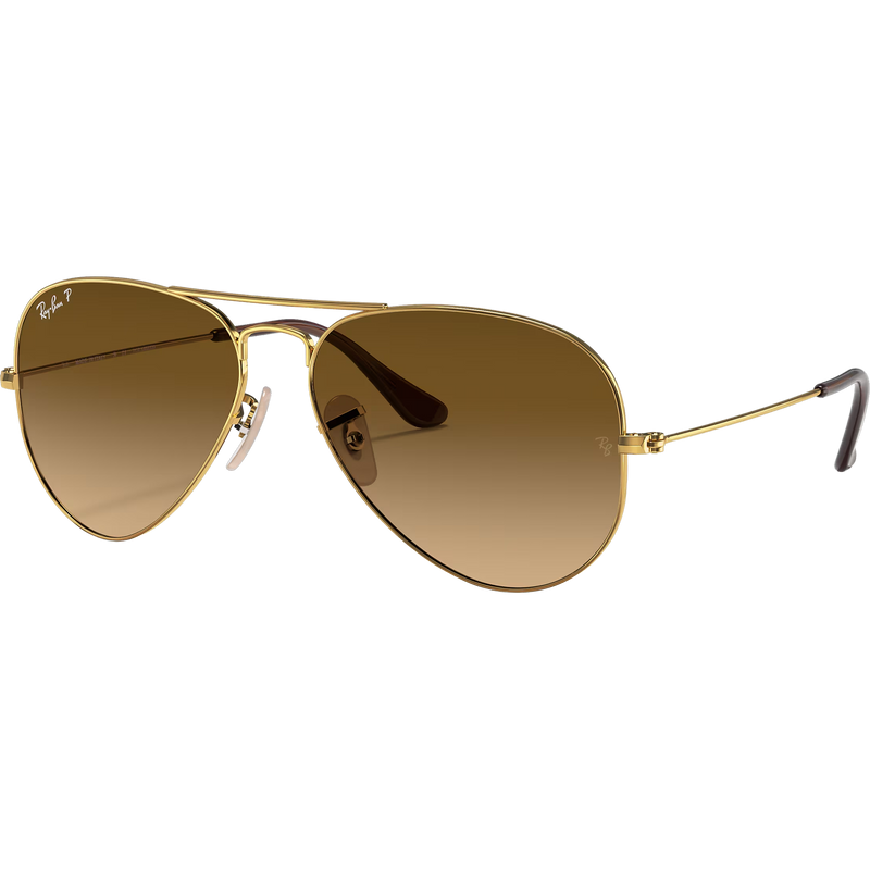 Aviator M, Ray ban Aviator M Arista Gold/Brown Gradient front left