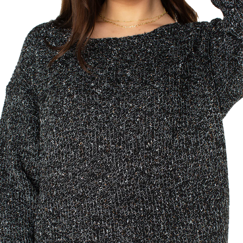 Women's Bombay Sweater, Roxy Women's Bombay Sweater collar