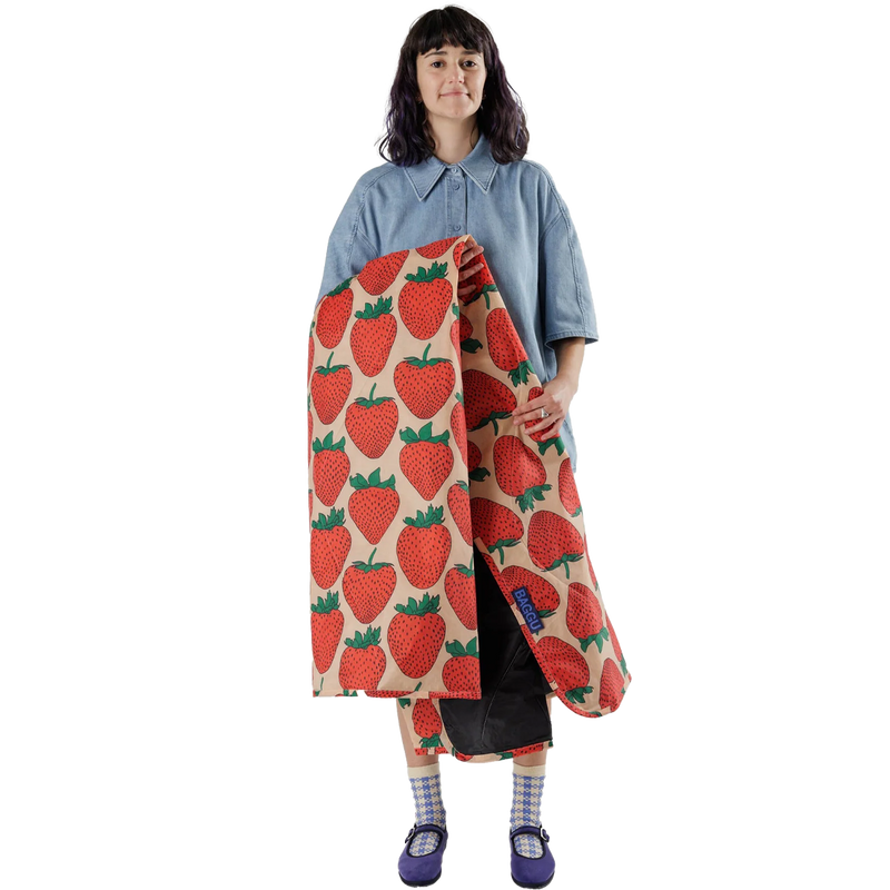 Puffy Picnic Blanket, BAGGU Puffy Picnic Blanket unrolled