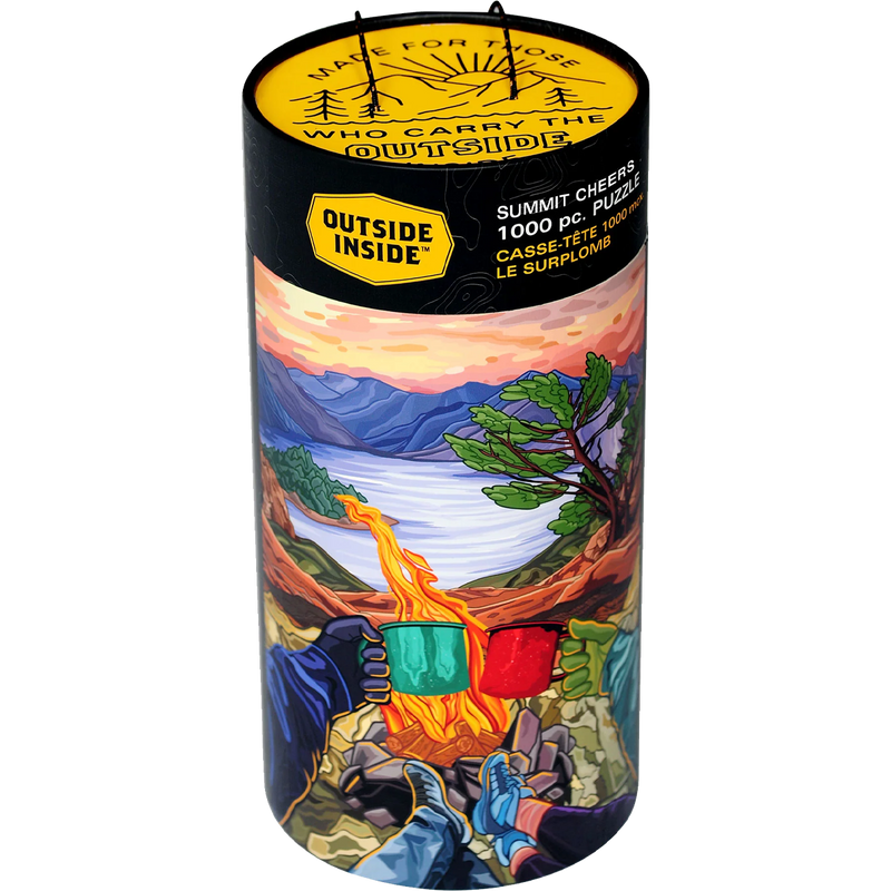 Summit Cheers 1000 Piece Puzzle, GSI Outdoors Summit Cheers 1000 Piece Puzzle tube