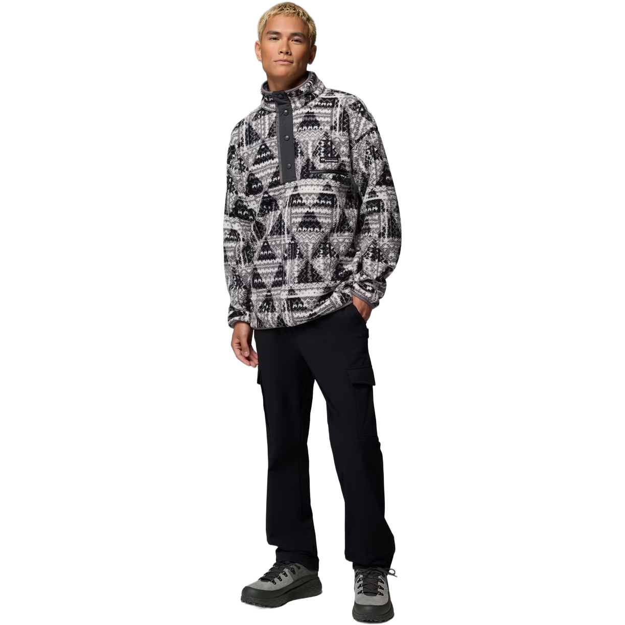 Men's Helvetia II Printed 1/2 Snap Pullover alternate view