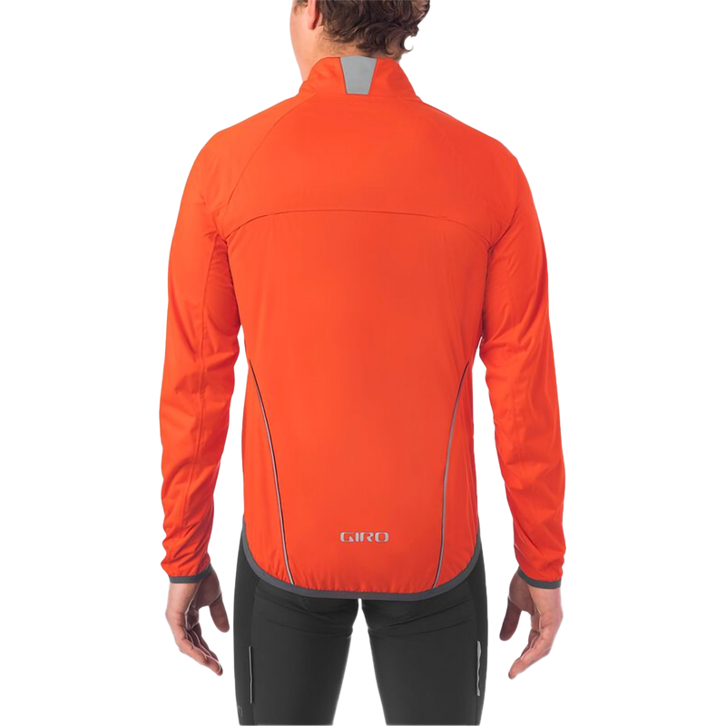 Men's Chrono Expert Rain Jacket, Giro Men's Chrono Expert Rain Jacket in Vermillion back