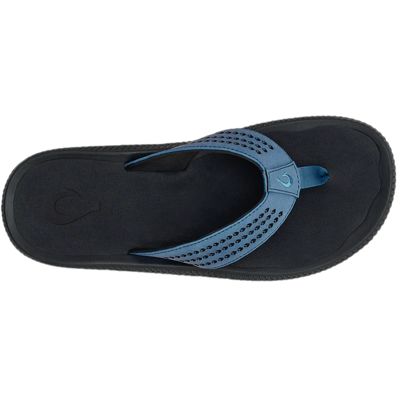 Men's Ulele, Olukai Men's Ulele in  BFLR-Blue Fog/Lava Rock top