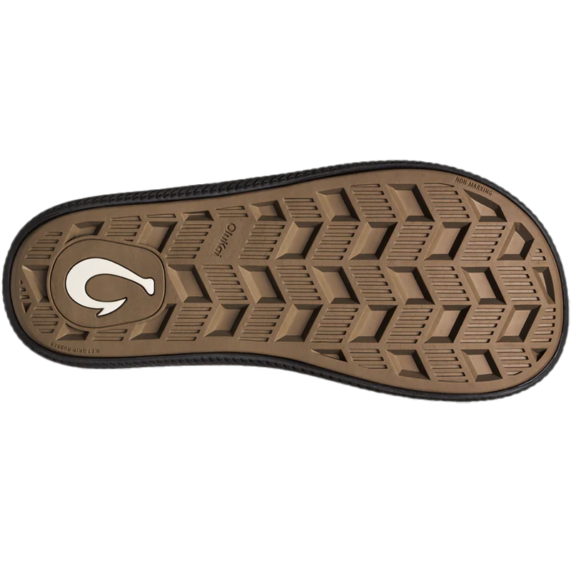 Men's Ulele, Olukai Men's Ulele in  BFLR-Blue Fog/Lava Rock bottom