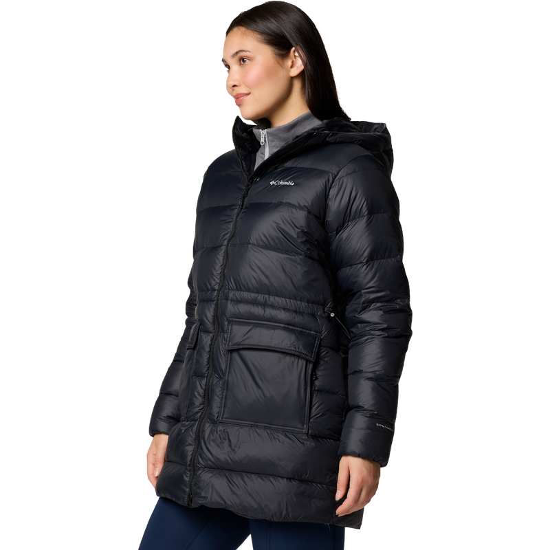 Women's Harmony Falls Mid Down Jacket, Columbia Women's Harmony Falls Mid Down Jacket side