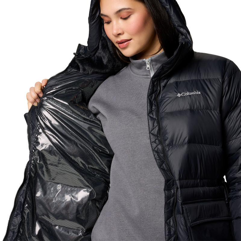 Women's Harmony Falls Mid Down Jacket, Columbia Women's Harmony Falls Mid Down Jacket lining