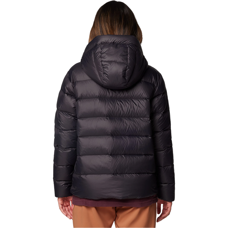 Women's Harmony Falls Hooded Down Jacket, Columbia Women's Harmony Falls Hooded Down Jacket in Black back