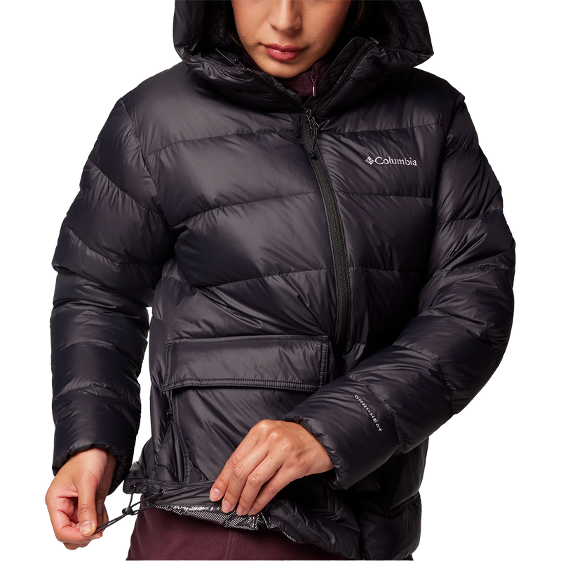 Women's Harmony Falls Hooded Down Jacket, Columbia Women's Harmony Falls Hooded Down Jacket in Black