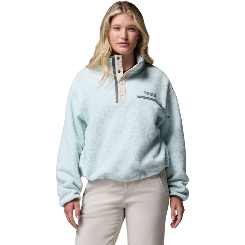 Women's Helvetia II Cropped 1/2 Snap Pullover, Featured Image