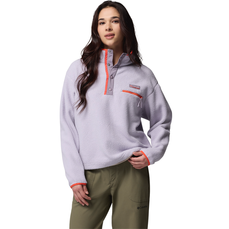 Women's Helvetia II Cropped 1/2 Snap Pullover, Featured Image