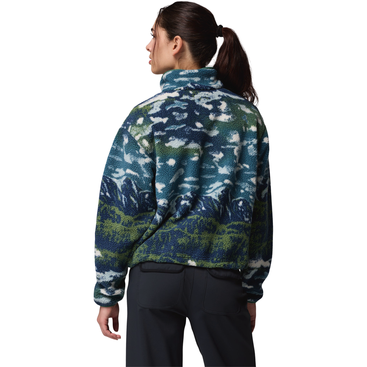 Women's Helvetia II Printed Crop 1/2 Snap Pullover – Sports Basement