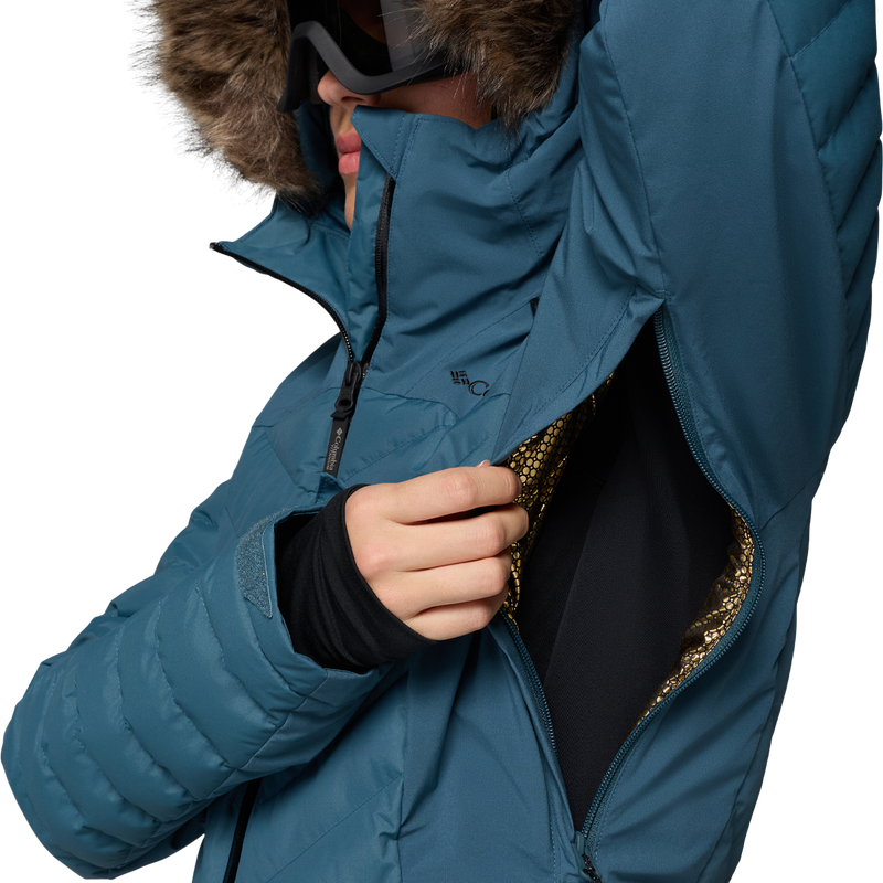 Women's Bird Mountain III Insulated Jacket, Columbia Women's Bird Mountain III Insulated Jacket arm vent