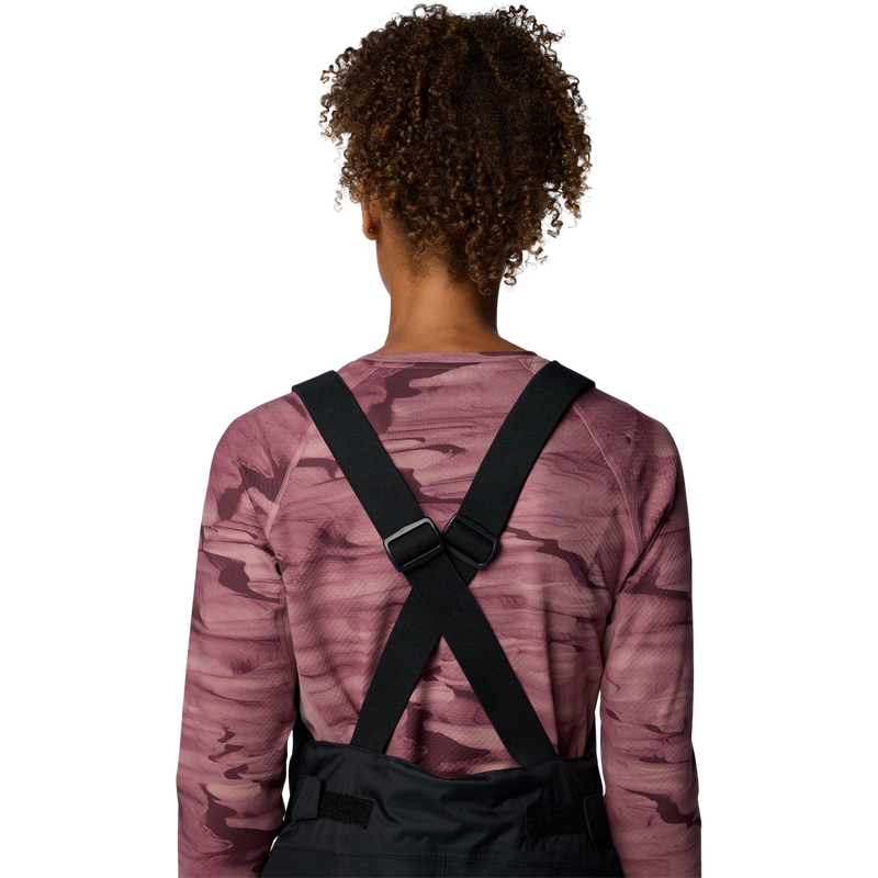 Women's Iceventure II Bib, Columbia Women's Iceventure™ II Bib back straps